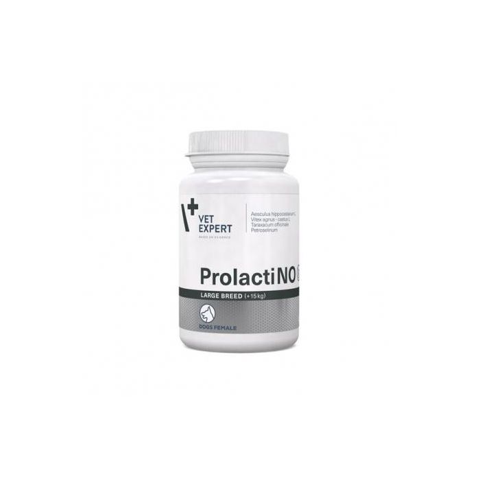 Prolactino Large Breed: Suplemento para Perra con Embarazo Psicológico (Vitex, Perejil, Diente de León) - 40 tabletas