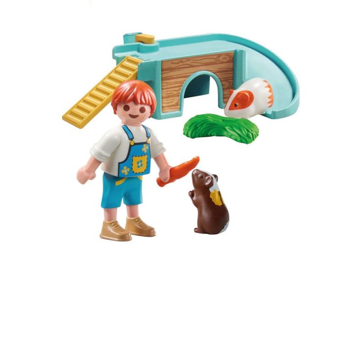 Playmobil Casa Para Cobayas 71746 | Parque Infantil Interior con Accesorios para Niños y Niñas +4 Años 1