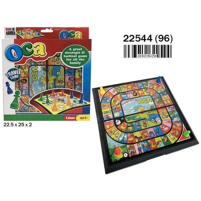 Juego oca, ideal para jugar en familia 22.5x25x2 cm 1 Juego oca, ideal para jugar en familia 22.5x25x2 cm 1