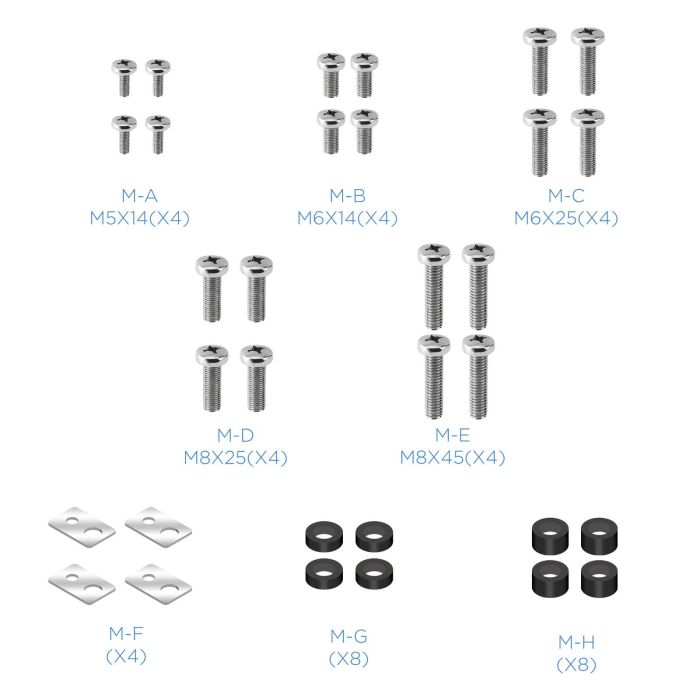 TooQ DB3270T-B Soporte de Mesa Inclinable para TV y Portátil de 32-70" con VESA 800x400mm y 50kg 7