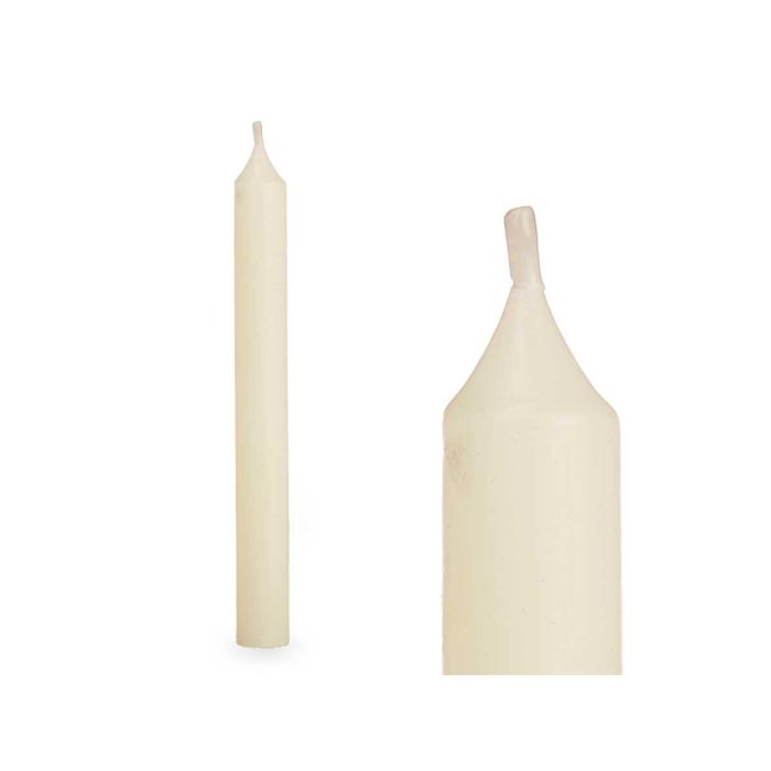 Set 6 Cirios Crema 15 Cm 6 Horas Acorde (12 Unidades) 1 Set 6 Cirios Crema 15 Cm 6 Horas Acorde (12 Unidades) 1