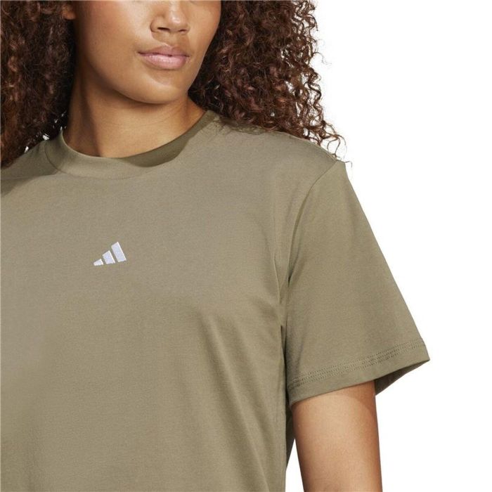 Camiseta de Manga Corta Mujer Adidas Sl Sj Oliva 10-12 Años 2