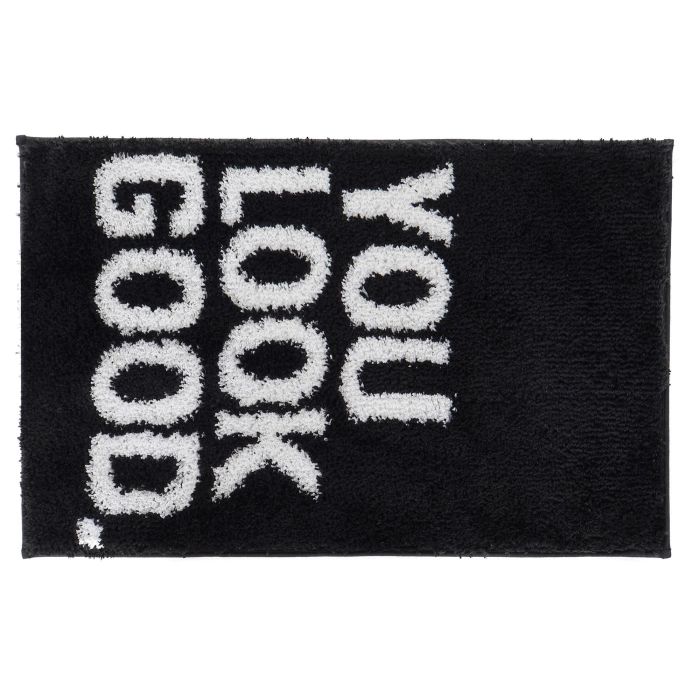 Alfombra DKD Home Decor Negro Blanco 80 x 50 cm