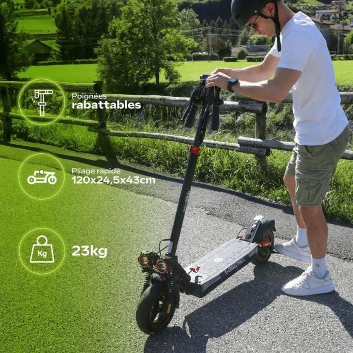 Urbanglide ECROSS PRO 2 URB3700092657157 Patinete Eléctrico Todo Terreno 800W 48V Ruedas 10" Autonomía 50KM 3 Urbanglide ECROSS PRO 2 URB3700092657157 Patinete Eléctrico Todo Terreno 800W 48V Ruedas 10" Autonomía 50KM 3