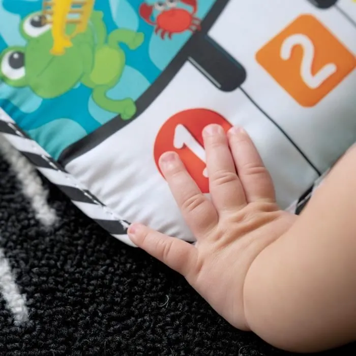 Baby Einstein Alfombra de Juego Musical Ocean Explorers Neptune's Kick & Explore para Cuna, Desde el Nacimiento 5