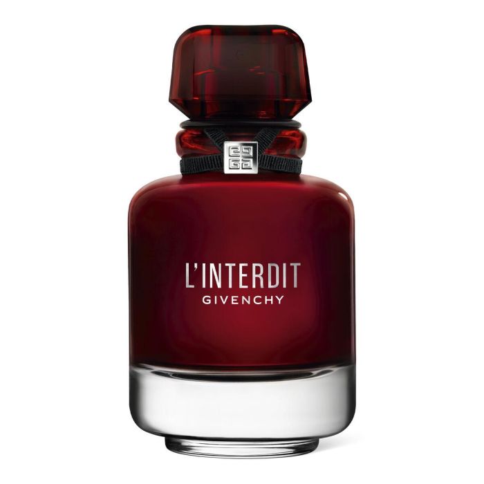 Givenchy L'Interdit Rouge Eau de Parfum Mujer 80 ml Vaporizador. Perfume floral especiado, nardo y jazmín para intensidad sensual. 1