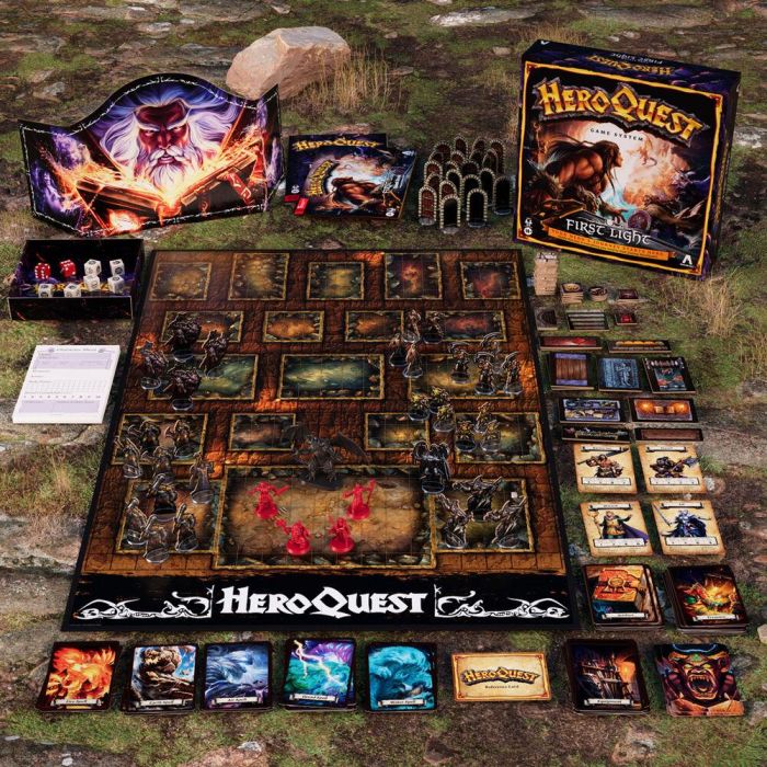 Juego mesa First Light Hero Quest español 12