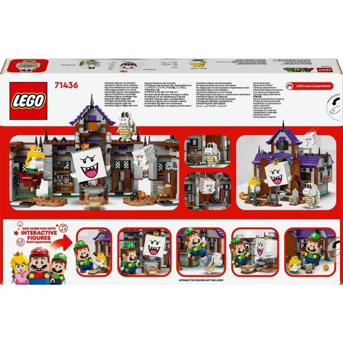 LEGO Super Mario 71436 Mansión Encantada del Rey Boo - Set de coleccionista de Nintendo 4 LEGO Super Mario 71436 Mansión Encantada del Rey Boo - Set de coleccionista de Nintendo 4