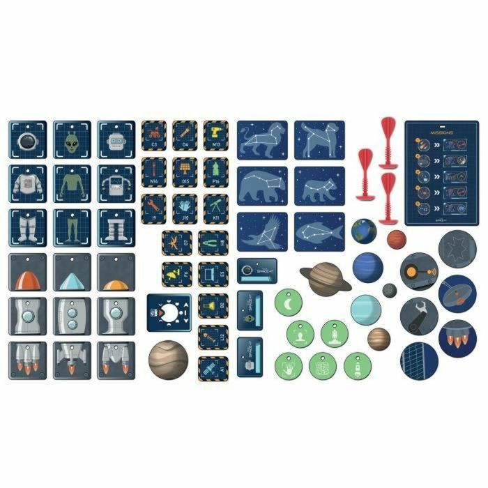 Smoby SMOB390100 Centro Espacial Descubrimiento del Espacio para Niños de 5 Años 2