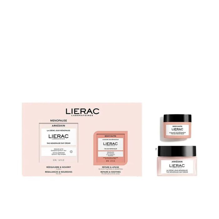 Lierac Arkeskin Crema de Día Estuche 2 pz - Hidratación y Firmeza para Piel en Menopausia
