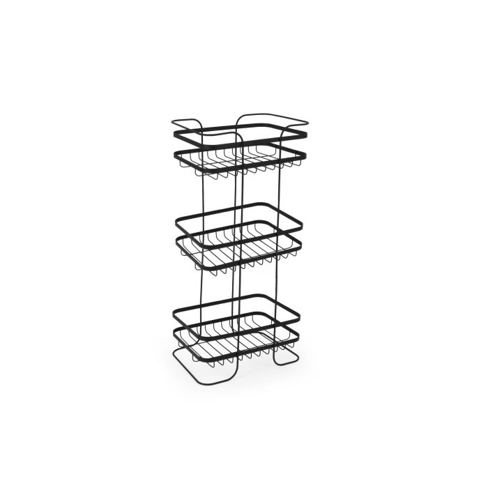 Estantería Metal Multiuso 3 Niveles Confortime - Inde (4 Unidades) 1 Estantería Metal Multiuso 3 Niveles Confortime - Inde (4 Unidades) 1