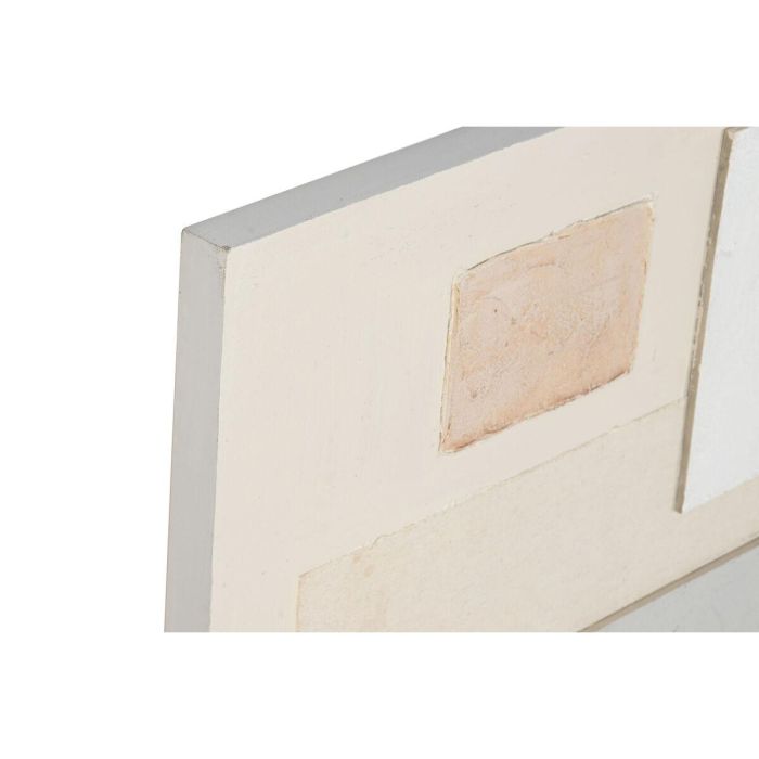 DKD Home Decor Cuadro Urban Abstracto de Lienzo y MDF Beige Blanco 150x50x3 cm (2 Unidades) 3 DKD Home Decor Cuadro Urban Abstracto de Lienzo y MDF Beige Blanco 150x50x3 cm (2 Unidades) 3