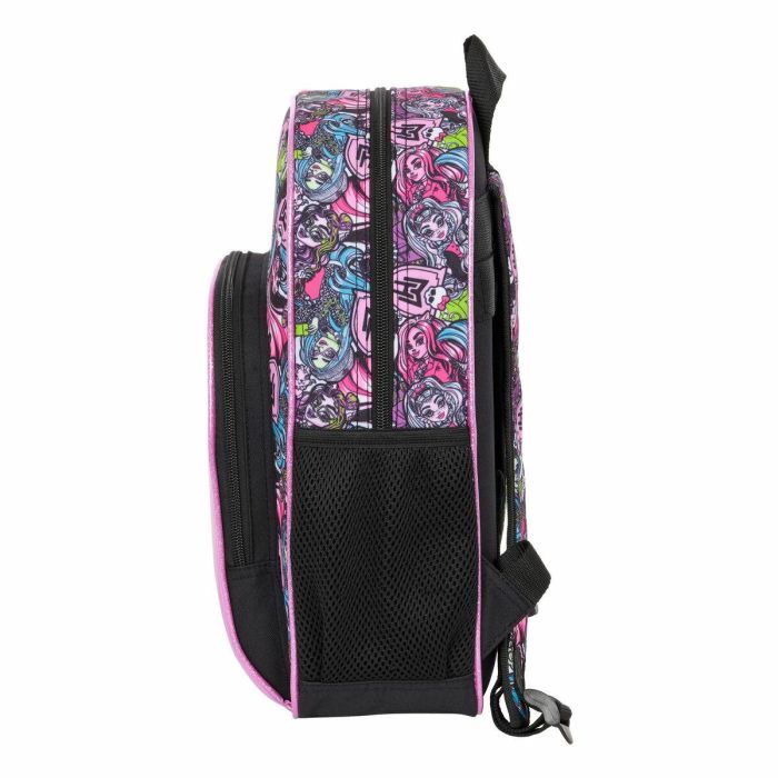 Mochila Escolar Monster High Drama Multicolor 28 x 34 x 10 cm 2 Mochila Escolar Monster High Drama Multicolor 28 x 34 x 10 cm 2