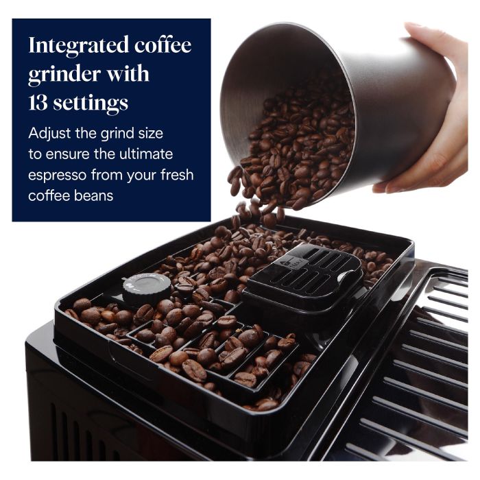 DeLonghi Magnifica Start Milk ECAM220.60.B Máquina Espresso Automática con Espumador de Leche, 1.8L, Negro 2