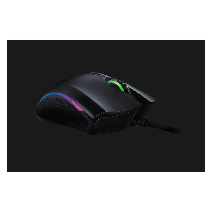 Razer Mamba Elite - Ratón Gaming Óptico Ergonómico para Diestros, 16000 DPI, 9 Botones Programables, Cable USB 2.1m, Negro Razer Mamba Elite - Ratón Gaming Óptico Ergonómico para Diestros, 16000 DPI, 9 Botones Programables, Cable USB 2.1m, Negro