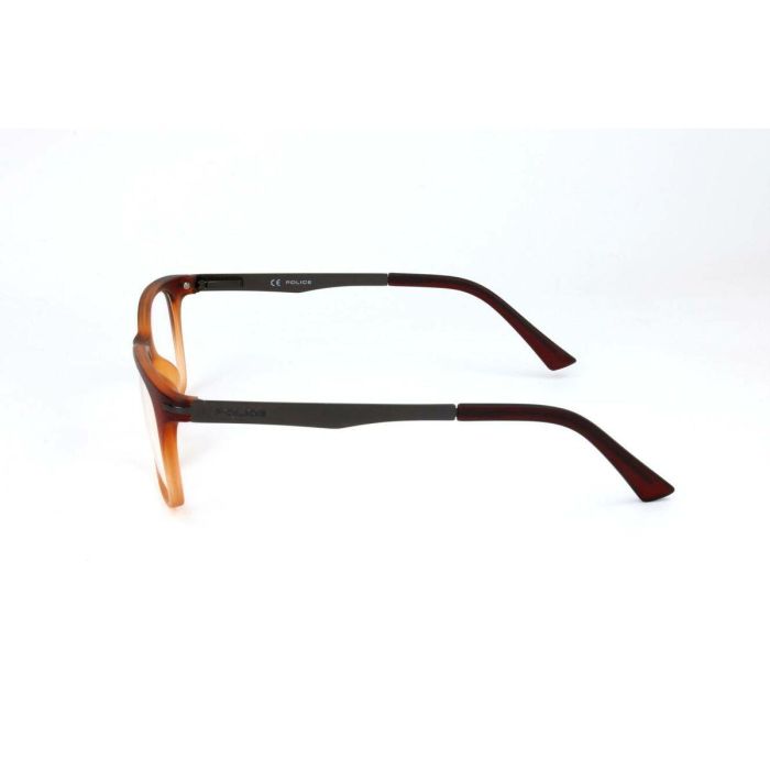 Montura de Gafas Hombre Police V1974-52N66M Marrón Ø 52 mm 1