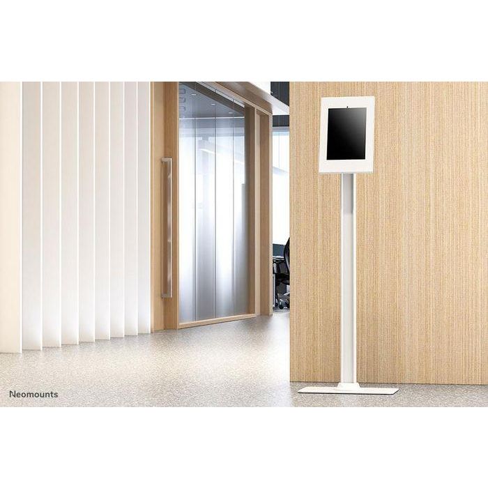 Neomounts FL15-650WH1 Tablet floor stand 9.7-11" - lockable, 27.9 cm (11"), 24.6cm (9.7"), White, Steel, 0 - 75°, 90° 7 Neomounts FL15-650WH1 Tablet floor stand 9.7-11" - lockable, 27.9 cm (11"), 24.6cm (9.7"), White, Steel, 0 - 75°, 90° 7