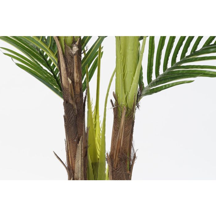DKD Home Decor Palmera Artificial para Terraza y Jardín Verde Marrón 80 x 210 x 80 cm (2 Unidades) 2