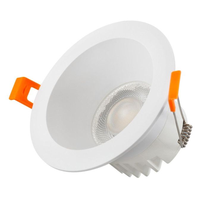 Downlight LED Empotrable 8W 720Lm CCT Regulable 3000-6500K TRIAC IP44 Flicker Free UGR<19 Corte Ø90mm SE-SCL319-8W-CCT
