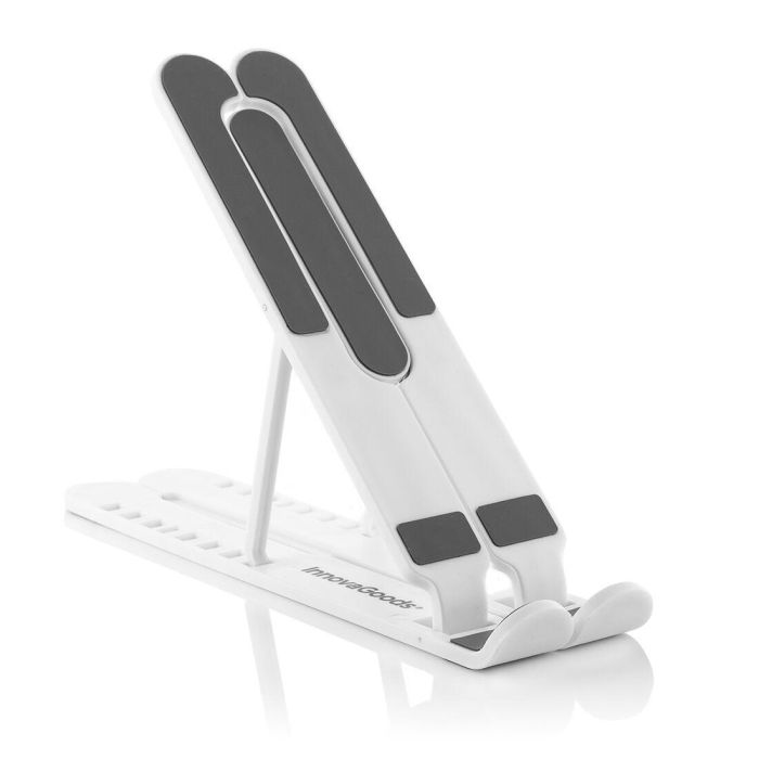 Soporte Plegable y Regulable para Portátil Flappot InnovaGoods 6 Soporte Plegable y Regulable para Portátil Flappot InnovaGoods 6