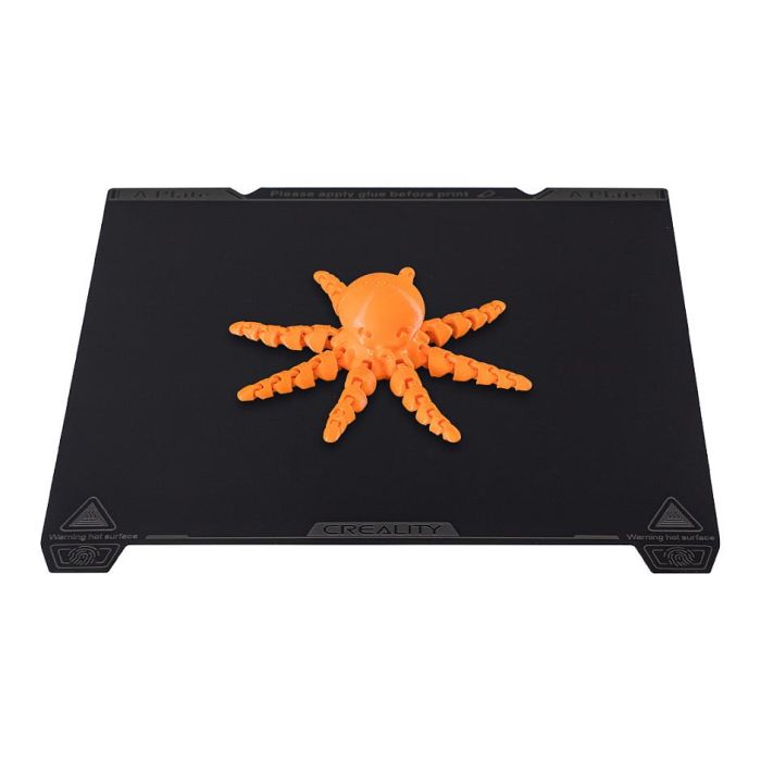 Creality 4004090103 Placa de Impresión PEI para Ender-3 S1, S1 Pro, Ender-5 S1 K1, Ender-3 V3 SE, Negro - Kit de Impresión Suave