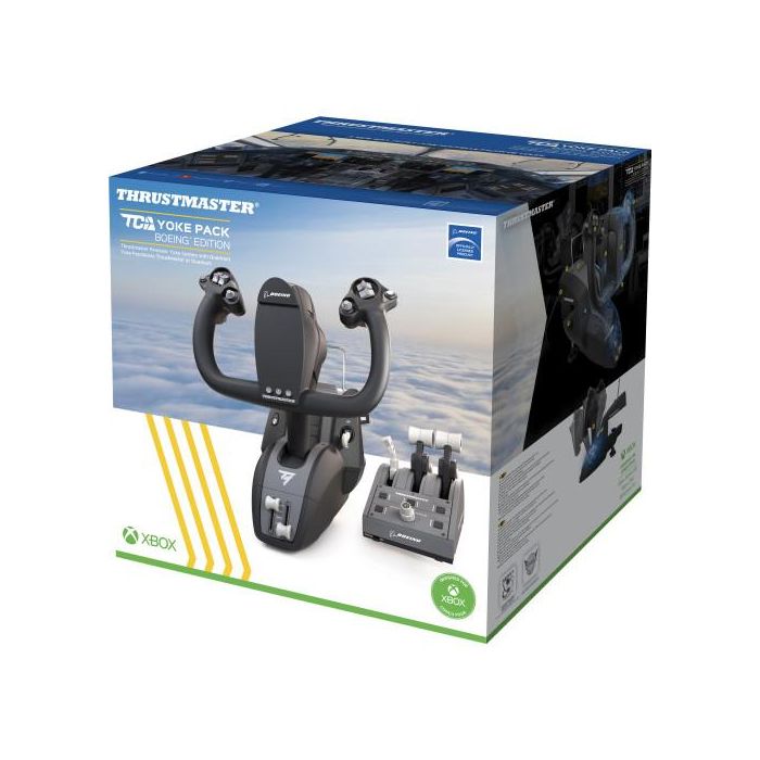Thrustmaster TCA Y Pack Boeing 4460210 Joystick y Manette des Gaz, Panel de mandos tipo máquina recreativa Gris, para PC, Xbox Series X/S, One X/S 15 Thrustmaster TCA Y Pack Boeing 4460210 Joystick y Manette des Gaz, Panel de mandos tipo máquina recreativa Gris, para PC, Xbox Series X/S, One X/S 15