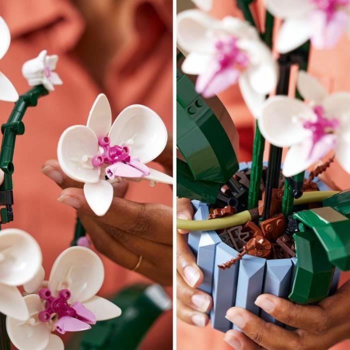 Playset Lego The Orchid Plants with Indoor Artificial Flowers 11 Playset Lego The Orchid Plants with Indoor Artificial Flowers 11