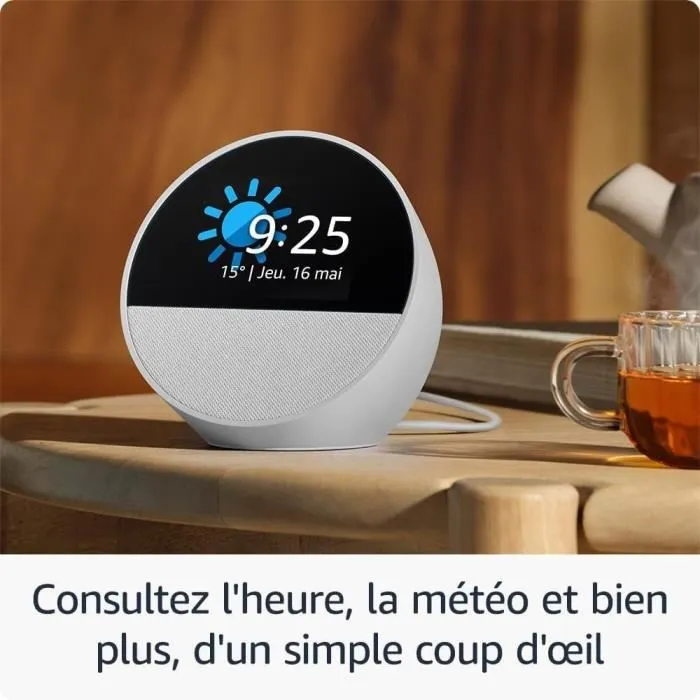 Altavoz Bluetooth Portátil Amazon ECHO SPOT AZUL 5