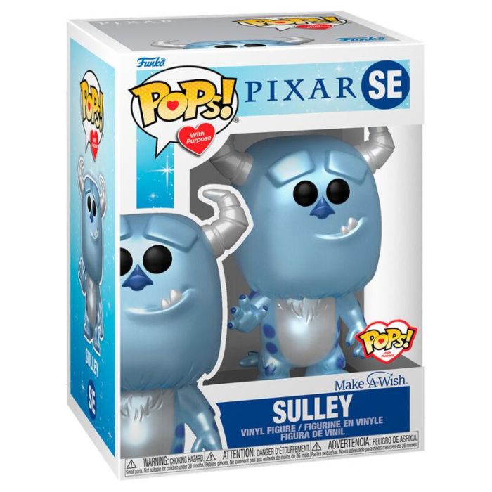 Figura POP Disney Make a Wish Sulley Metallic 1