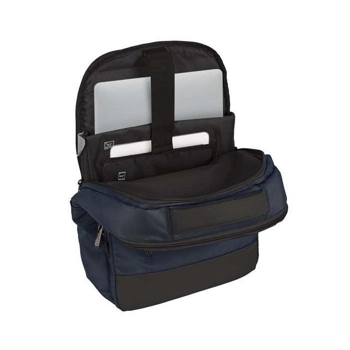Mochila para Portátil y Tablet con Salida USB Safta Business Azul oscuro (29 x 44 x 15 cm) 6