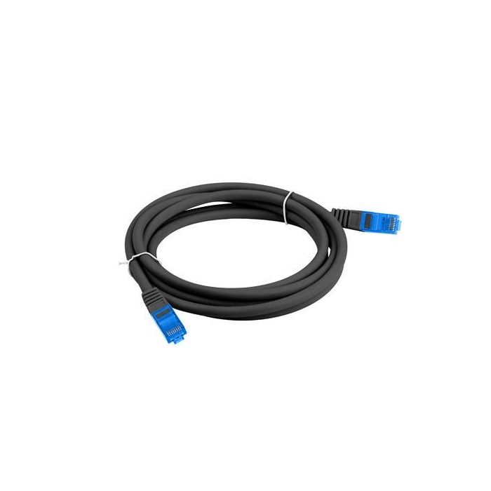 Lanberg Cable Red Latiguillo CAT.6A S/FTP 100 cm Negro 2