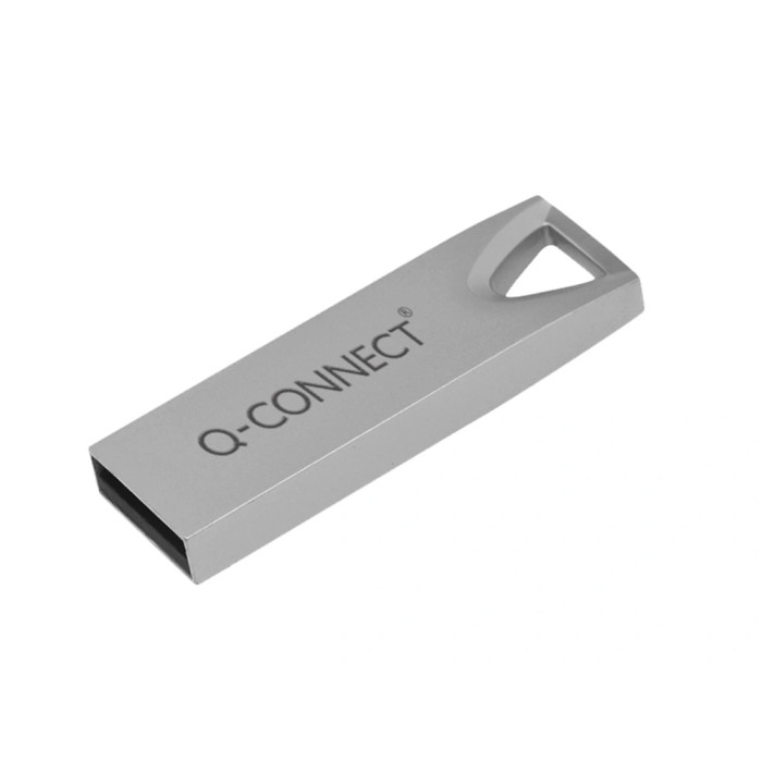 Q-connect Memoria USB Flash Premium 8 GB 2.0 Plateada 3