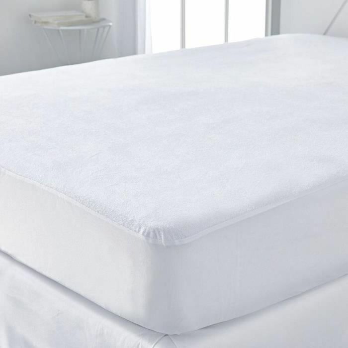 Today Protector de Colchón Impermeable Essential para Cama de Matrimonio 160x200 cm TOD1702653937382