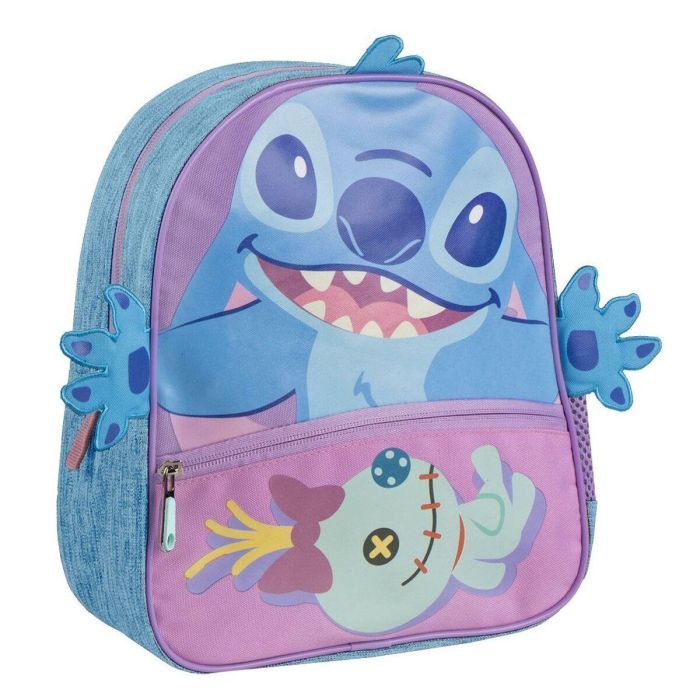 Cerdá Mochila Infantil Stitch 2.5x3x1 cm para Niños y Niñas a partir de 3 años, Color Azul Cerdá Mochila Infantil Stitch 2.5x3x1 cm para Niños y Niñas a partir de 3 años, Color Azul