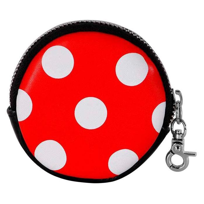 Disney Minnie Mouse Monedero Cookie Face Redondo con Cremallera Multicolor 1 Disney Minnie Mouse Monedero Cookie Face Redondo con Cremallera Multicolor 1