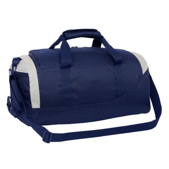 Bolsa de Deporte Benetton Varsity Gris Azul marino 50 x 25 x 25 cm 1