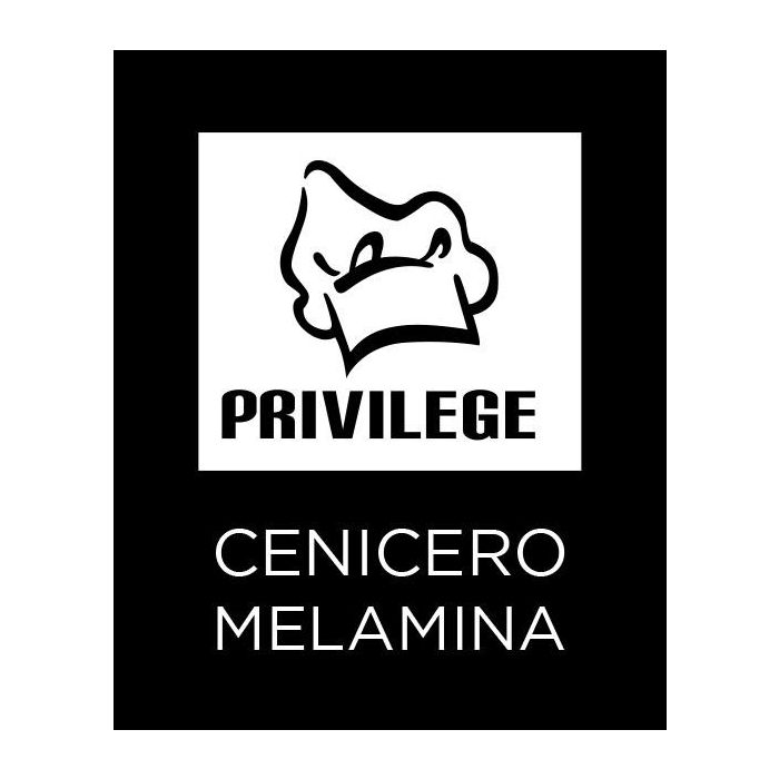 Cenicero Melamina Hostelero 11 cm Blanco Privilege (18 Unidades) 5 Cenicero Melamina Hostelero 11 cm Blanco Privilege (18 Unidades) 5