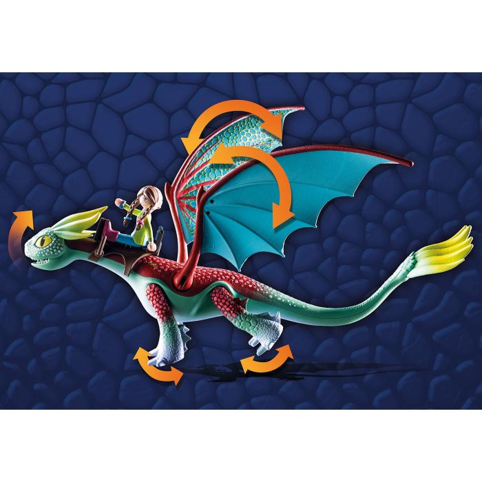 Playmobil Dragones: Nine Realms Feathers & Alex