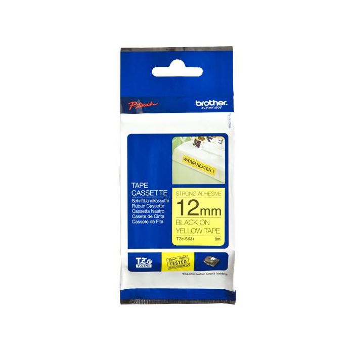 Cinta Adhesiva Brother TZES631 12 mm x 8 m