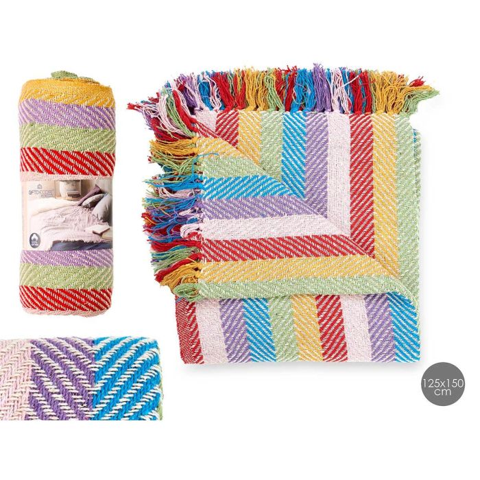 Multiusos Multicolor 125 X 150 Cm Giftdecor (12 Unidades) Multiusos Multicolor 125 X 150 Cm Giftdecor (12 Unidades)