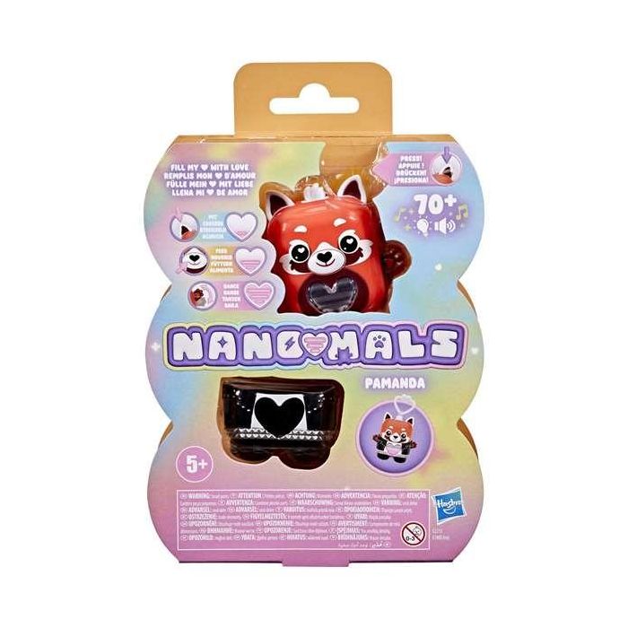 Hasbro Mascota Electrónica Interactiva Nano Mals. con 70 Sonidos y Canciones, 7 cm 15 Hasbro Mascota Electrónica Interactiva Nano Mals. con 70 Sonidos y Canciones, 7 cm 15