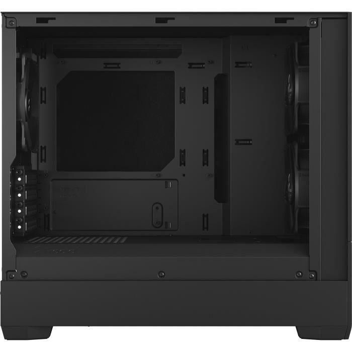 Diseño fractal - Pop Mini Silent Black Solid - PC - Case negro (FD -POS1M -01) 3 Diseño fractal - Pop Mini Silent Black Solid - PC - Case negro (FD -POS1M -01) 3