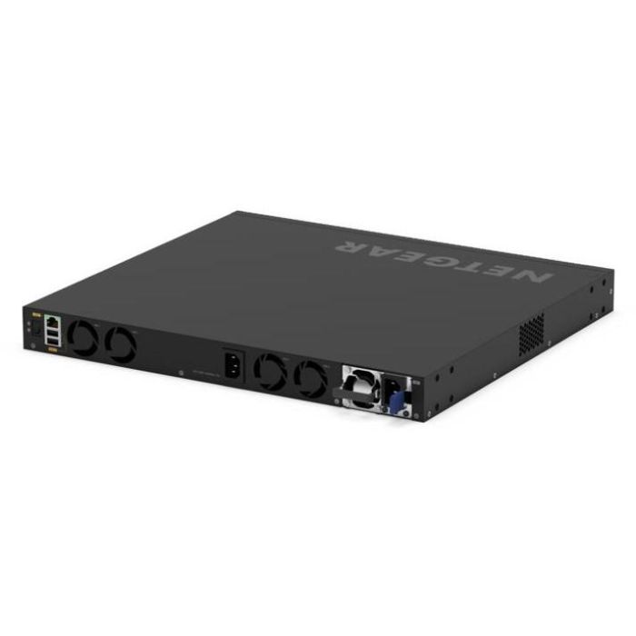 NETGEAR GSM4328-100NES Switch Gestionado 28 Puertos, 24x 1G PoE+ (648W-720W), 4x SFP+ Uplink 4 NETGEAR GSM4328-100NES Switch Gestionado 28 Puertos, 24x 1G PoE+ (648W-720W), 4x SFP+ Uplink 4