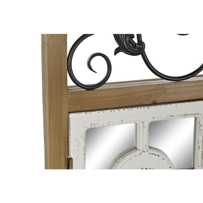 Espejo Alpino DKD Home Decor Natural Blanco 5 x 138 x 60 cm 1 Espejo Alpino DKD Home Decor Natural Blanco 5 x 138 x 60 cm 1