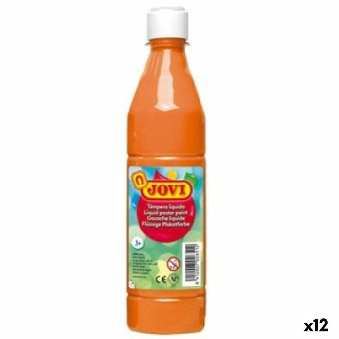 Témpera Jovi Naranja 500 ml (12 Unidades) 0 Témpera Jovi Naranja 500 ml (12 Unidades) 0