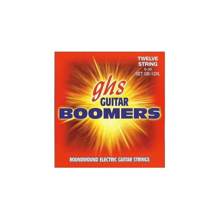 GHS Boomers® Nickel 12St. Extra Light 9-40 Juego Cuerdas Eléctricas