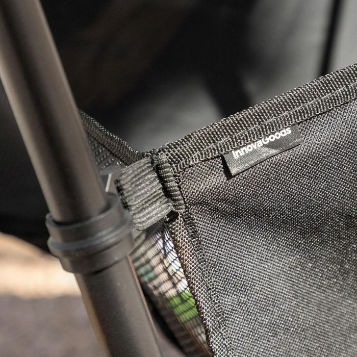 Mesa de Camping Plegable con Cesta y Funda Folble InnovaGoods 12 Mesa de Camping Plegable con Cesta y Funda Folble InnovaGoods 12