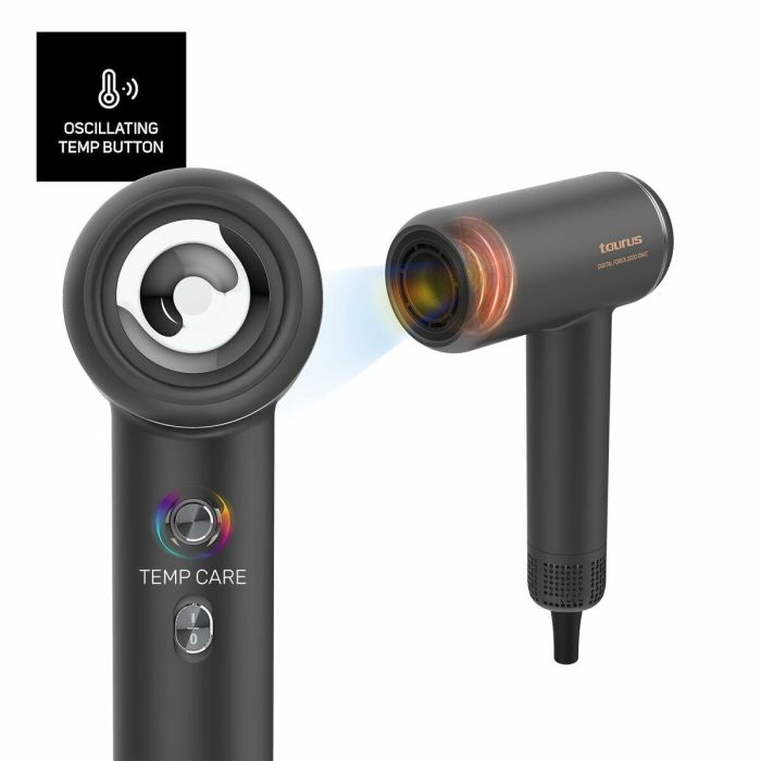 Secador de Pelo Taurus FORCE 2000 IONI Negro 1800 W 3 Secador de Pelo Taurus FORCE 2000 IONI Negro 1800 W 3