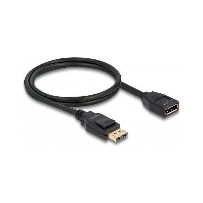 DeLOCK Alargador Cable DisplayPort 1.2, 4K 60Hz 1m, 3840x2160 Pixeles, Conector Macho a Hembra (Verlängerungskabel) 0 DeLOCK Alargador Cable DisplayPort 1.2, 4K 60Hz 1m, 3840x2160 Pixeles, Conector Macho a Hembra (Verlängerungskabel) 0