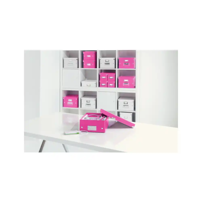 Leitz Click&Store Caja de Almacenamiento para DVDs Blanca 206x147x352 mm 5